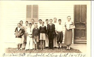 1934sundayschoolclass